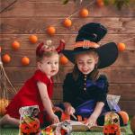 Clear Cellophane CPP 3mils Halloween Treat Bags With Twist Ties