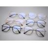 Buy cheap Brown Blue Light TR Black Metal Glass FrameGlasses Stylish Design Unisex from wholesalers