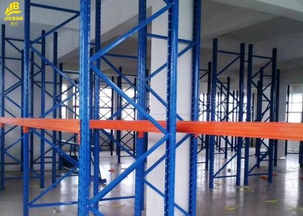 Buy cheap 4000KG Load Industrial Pallet Racking Systems , Steel Heavy Duty Pallet Shelving from wholesalers
