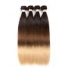 Buy cheap 3 Tone Ombre Brazilian Hair Weave , Silky Straight Ombre Real Hair Extensions from wholesalers