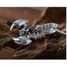 Buy cheap Women's and Men's Sterling Silver Vintage Style Garnet Scorpion Pendant Necklace(N6030801RED) from wholesalers