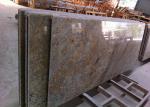 Brazilian Golden Vein Granite Island Top Flat Surfacce With Polished Edges