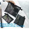 Buy cheap Black Nylon Mesh Makeup Cosmetic Bag / Small Nylon Mesh Make Up Cosmetic Bag,Mesh Cosmetic Bag Neceser Toiletry Organize from wholesalers