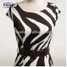 Buy cheap Long print elegant spring summer woman evening lady women long dress for sleeveless design from wholesalers