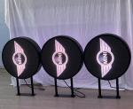 Outdoor Double Sides Round Shape Screen LED Display Wifi Control Logo Circle