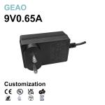 Buy cheap 0.65A 9V DC Wall Adapter Electric 10W Wall Mount Power Supply from wholesalers