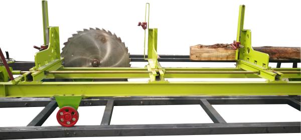 Buy cheap 1200mm Round Blade Saw Mill Wood Cutting Equipment With Log Carriage from wholesalers