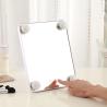 Buy cheap Amazon Hollywood color bulbs led colorful frame cosmetic mirror for vanity makeup girls from wholesalers