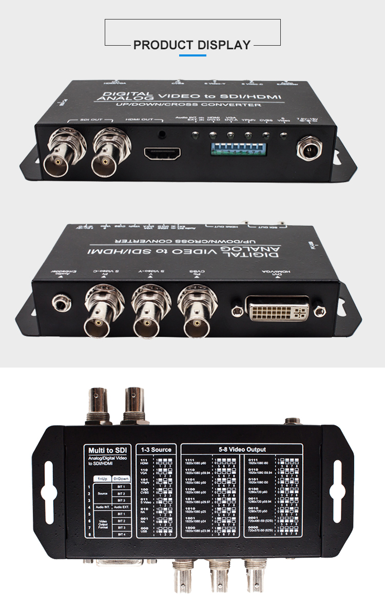 Plug And Play Analong Signal Digital Video Converter For Pc 1920x1080P60