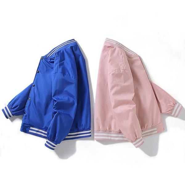 Buy cheap Trend Casual Baseball Varsity Jackets Thin Cargo Couple American Tide Brand Jacket from wholesalers