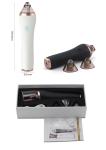 RoHS Black Oval Head Pimple Remover Machine Blackheads Vacuum Machine