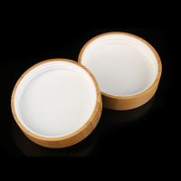 Buy cheap 50g Bamboo Lid Cosmetic Cream Jars Silk Screen Printing product