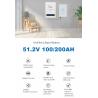 Buy cheap 10KW Powerwall Wall Mount 51.2V 200Ah Energy Storage LiFePo4 Battery Solar System from wholesalers
