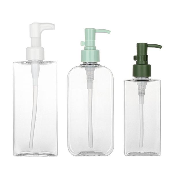 Buy cheap Luxury Packaging PET Lotion Pump Bottle Empty Makeup Remover Oil Bottle from wholesalers