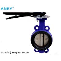 Buy cheap Water Stainless Steel Butterfly Valve SS304 Disc PN16 Wafer Type Butterfly Valve product
