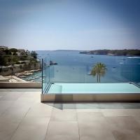 Buy cheap Channel Aluminum Glass Fence Balustrade Residential Fencing 16mm product