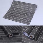 Moisture-Proof PVC Vinyl Brick Stone Wallpaper Vintage Design 3D Brick Wallpaper