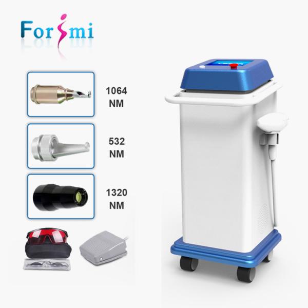Buy cheap Hot selling newest skin rejuvenation 1064nm 532nm 800w q-switch nd yag laser tattoo removal creams from wholesalers