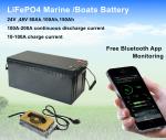 Smart Electric boat propulsion Outboard Lithium battery 12V 300Ah Batteries Boat