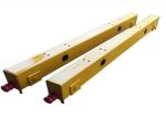 Electric Overhead Crane End Carriage Bridge Single Girder Suspension Crane End