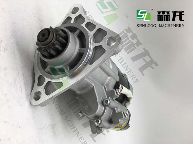 24V 11T CW 1811003413 M009T80971ZC Excavator Starter Motor Hitachi ZX450/ZX470 Isuzu Engine 6WG1 6WA1