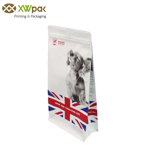 Buy cheap Eight Side Sealed Stand Up Zipper Pouch Bags Plastic Food Grade VMPET BOPP from wholesalers