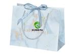 Luxury Retail Paper Handle Shopping Bags With Rope Handle Coated Paper Material
