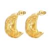 Buy cheap Vintage Abstract Golden And Silver Earrings Classic Style Fashion Jewellery Earrings from wholesalers