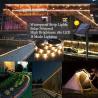 Buy cheap RGB 5050 Outdoor Flexible Solar Powered Strip Lights IP65 For Home Wedding Courtyard from wholesalers