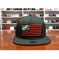 Buy cheap Customized Design black embroidery national flag special plastic buckle eagle product