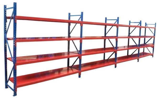Buy cheap Metal Adjustable Garage Shelving Long Span Shelving Racks for Warehouse from wholesalers