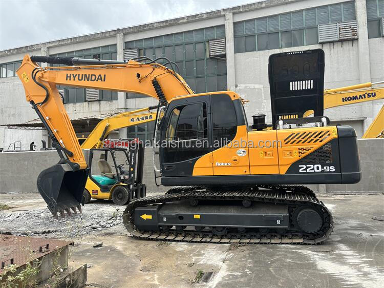 Hyundai 220lc-9s Excavator Transport Length 9.55 m 112 kW Original South Korea Used