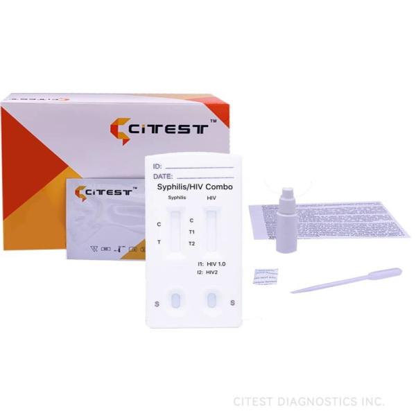 Buy cheap HBsAg HCV HIV Syphilis Ab Combo Rapid Test Infectious Disease Test Kit from wholesalers