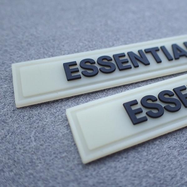 Buy cheap White Transparent PVC Matte Logo Rubber Clothing Labels from wholesalers