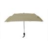 Buy cheap Cream Color 3 Section Automatic Open And Close Compact Umbrella 6 Panels from wholesalers