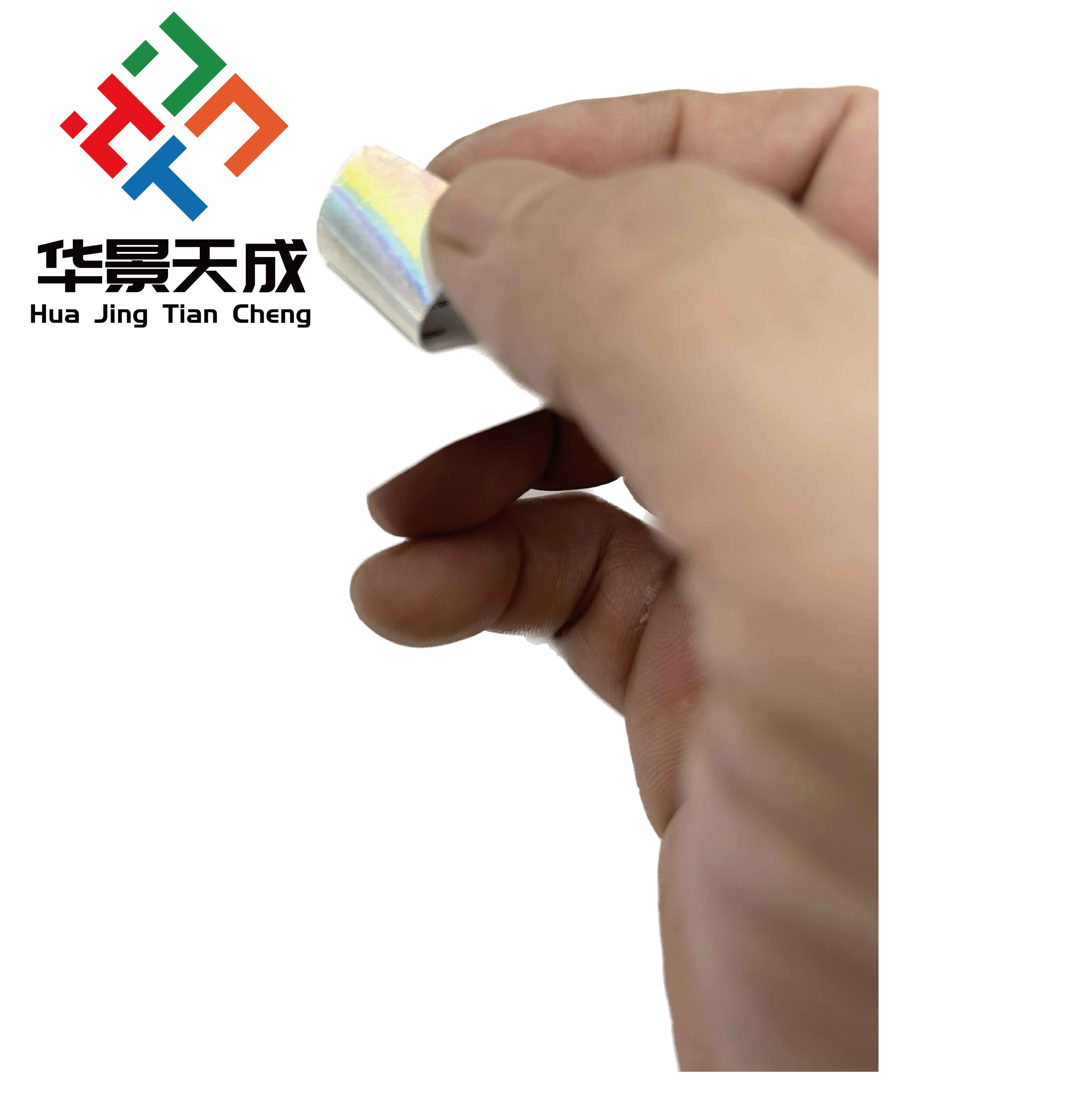 Plastic Glass Vial Labels for Hot Stamping Printing to Meet Customer Requirements
