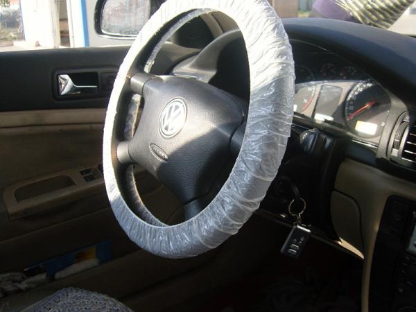 Buy cheap steering wheel cover, car seat cover, disposable cover, pe car foot mat, gear cover, auto, Protective automobile product from wholesalers