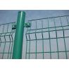 Buy cheap Galvanized And Pvc Coated Cruved Welded Wire Mesh Fence 50x200mm from wholesalers