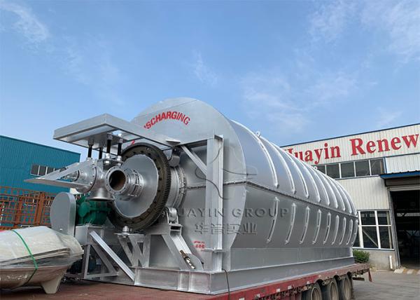 Buy cheap High Efficiency Waste Tyre Pyrolysis Plant 10T Turning Tyres Into Diesel Fuel from wholesalers