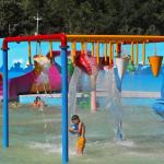 Customized Outdoor Water Park Buckets Aqua Park Water Spray Anti UV
