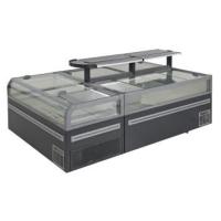 Buy cheap 610L 735L Glass Door Chest Freezer Sliding Glass Chest Freezer island freezer product