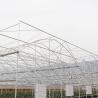 Buy cheap Tropical Top Ventilation Sawtooth Multi-span Plastic Film Custom Greenhouse from wholesalers