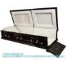 Buy cheap Caskets Cambridge Mahogany Funeral Casket With Almond Velvet Interior - Solid Mahogany Wood from wholesalers