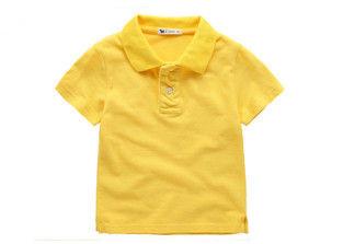 Buy cheap Soft Cotton Polo Shirts With Company Logo Embroidery / Kids Short Sleeve Polos from wholesalers