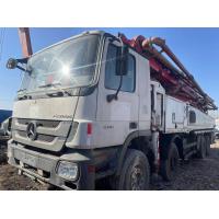 Buy cheap Used Concrete Pump Putzmeister 56-5 Meter With BENZ Chassis 8×4 product