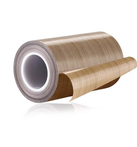Buy cheap 0.18mm Tefon PTFE Coated Fiberglass Fabric With Adhesive Tape from wholesalers