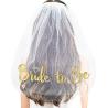 Buy cheap European and American singles party white veil, headband party supplies, bride's headdress, angel headdress, from wholesalers