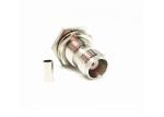 ROHS Compliant TNC Female Bulkhead Connector for RG316