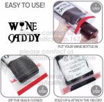 Leak Proof Reusable Safe Travel Storage Wine Shipper Bags Disposable Wine Bottle