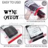Buy cheap Leak Proof Reusable Safe Travel Storage Wine Shipper Bags Disposable Wine Bottle Plastic Bubble Protector Travel Bags Po from wholesalers